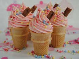 ice cream with sprinkles